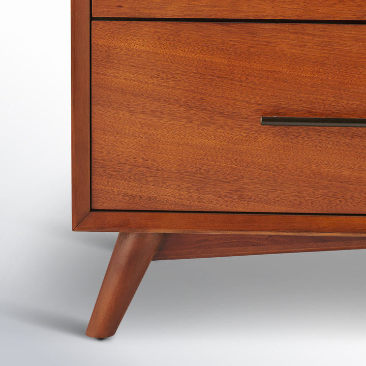 Williams 7-Drawer Dresser AllModern Color (Frame/Drawer): Chestnut