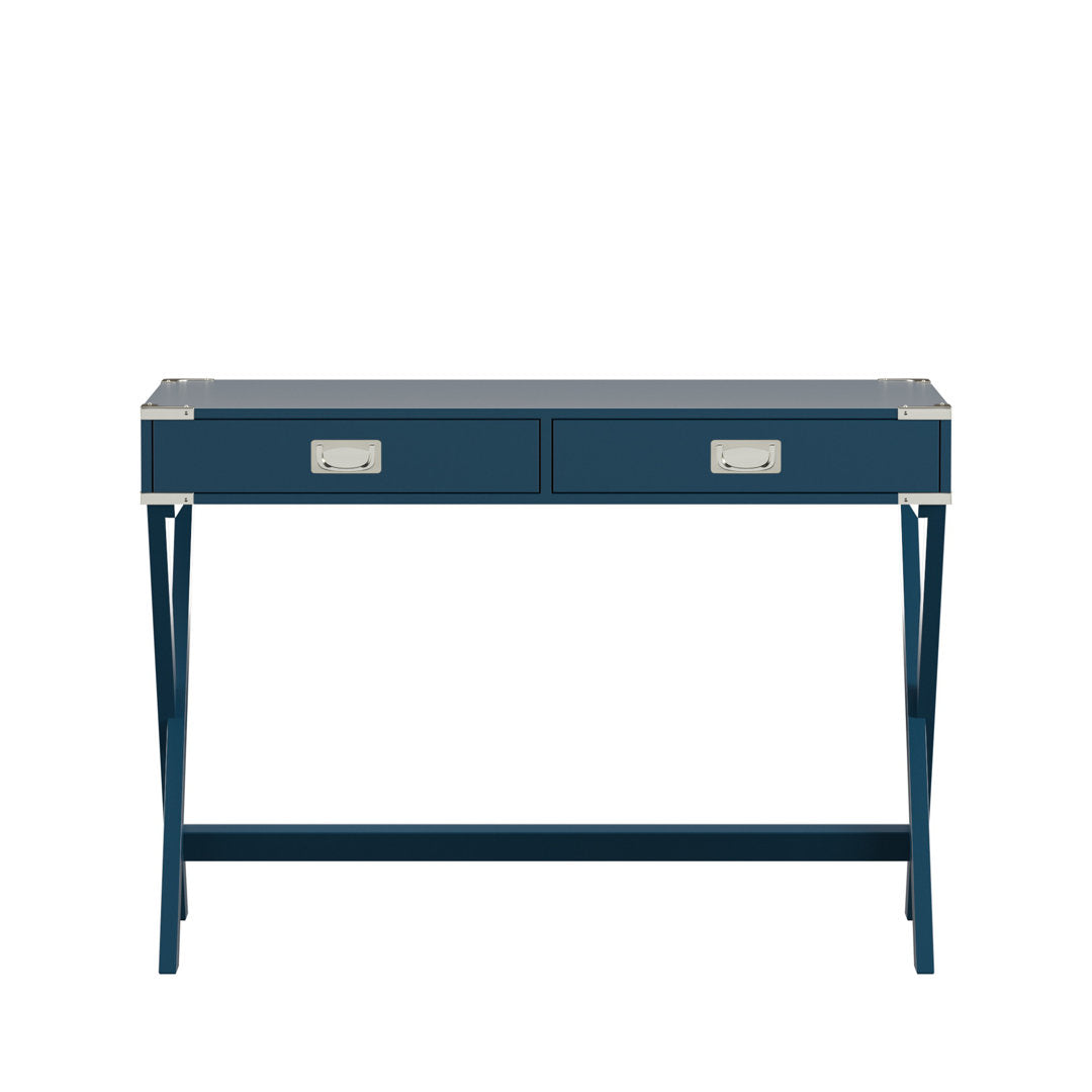Whetzel Desk Mercury Row® Color: Steel Blue