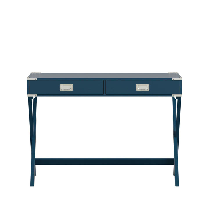 Whetzel Desk Mercury Row® Color: Steel Blue