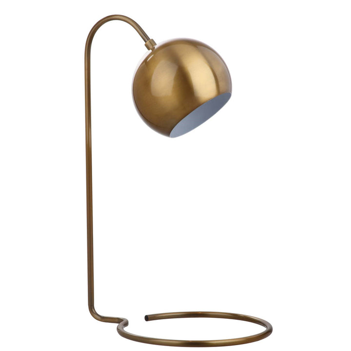 Rehaan 22" Desk Lamp George Oliver Finish: Gold