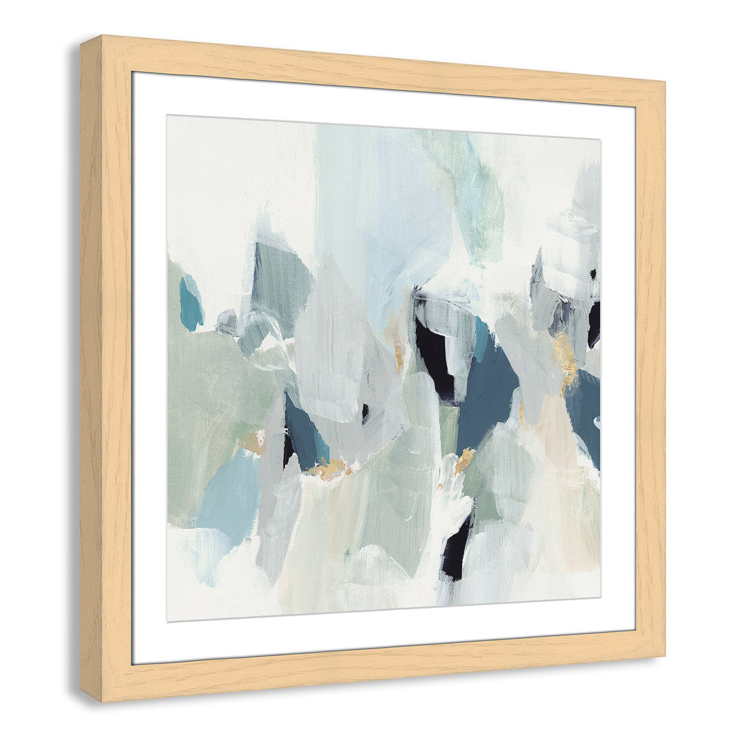 Little Talks II by Isabelle Z - Picture Frame Print on Canvas Casa Fine Arts Size: 29" H x 29" W x 1.25" D Format: Natural Picture Framed Paper