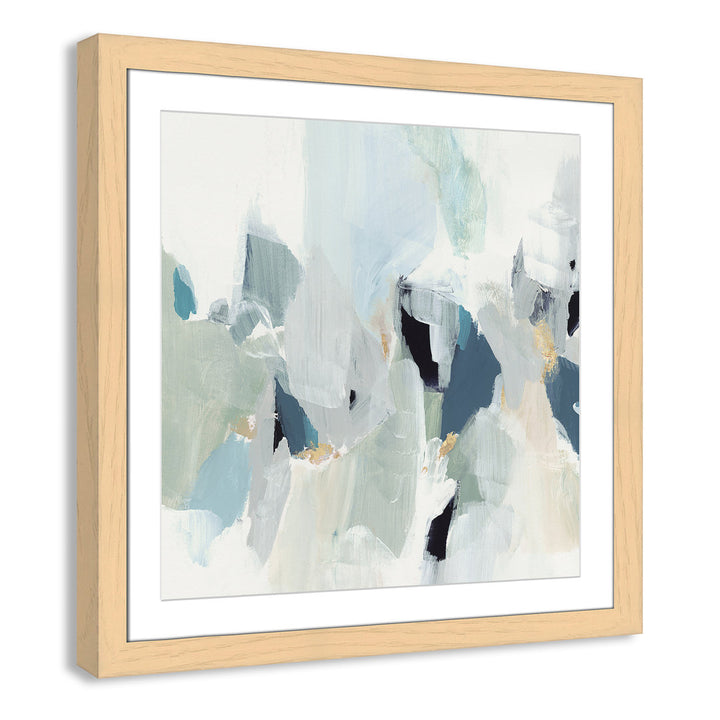 Little Talks II by Isabelle Z - Picture Frame Print on Canvas Casa Fine Arts Size: 29" H x 29" W x 1.25" D Format: Natural Picture Framed Paper