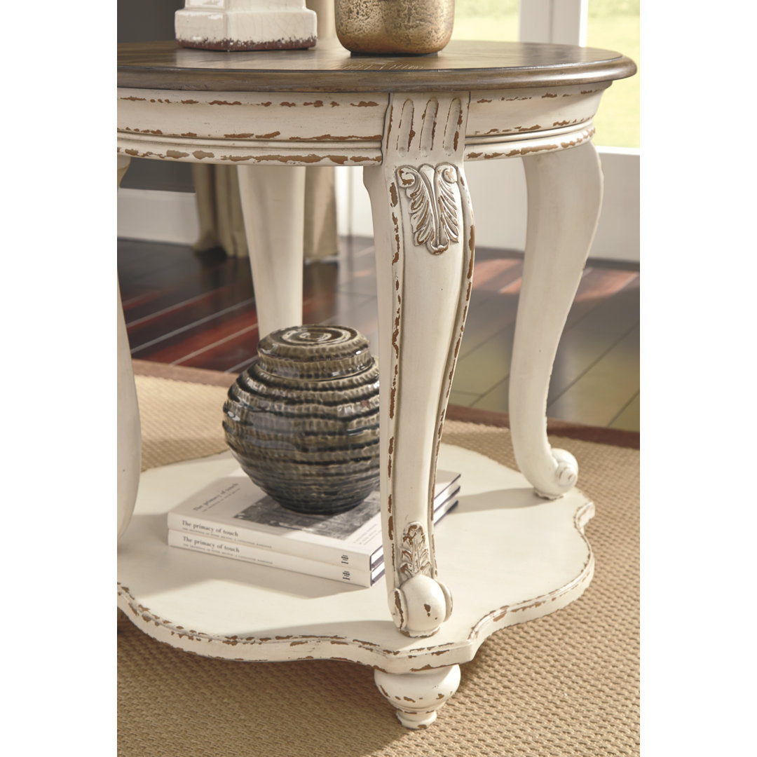 Hayley End Table with Storage Kelly Clarkson Home