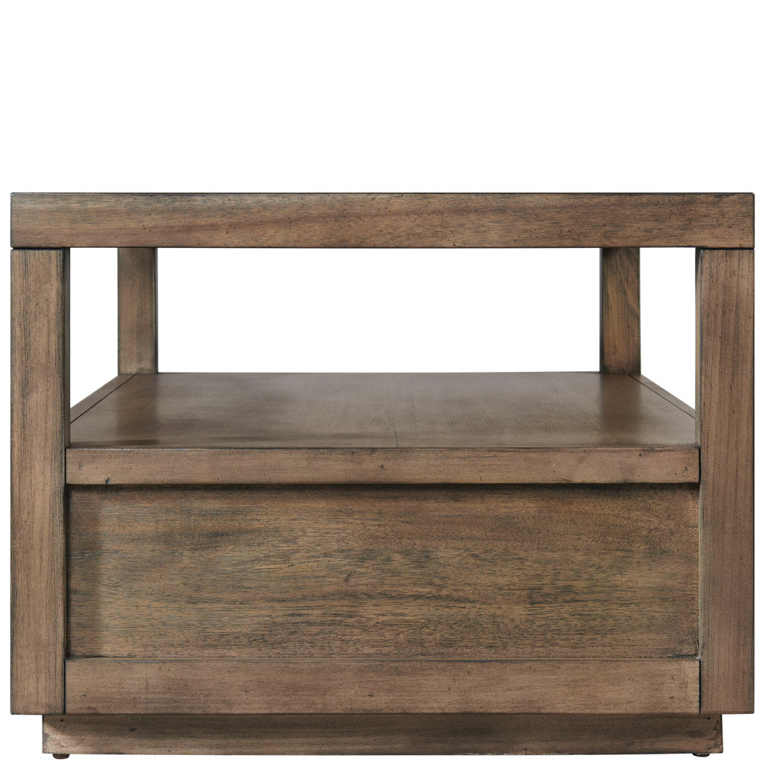 Vincenta Block Coffee Table with Storage Birch Lane™