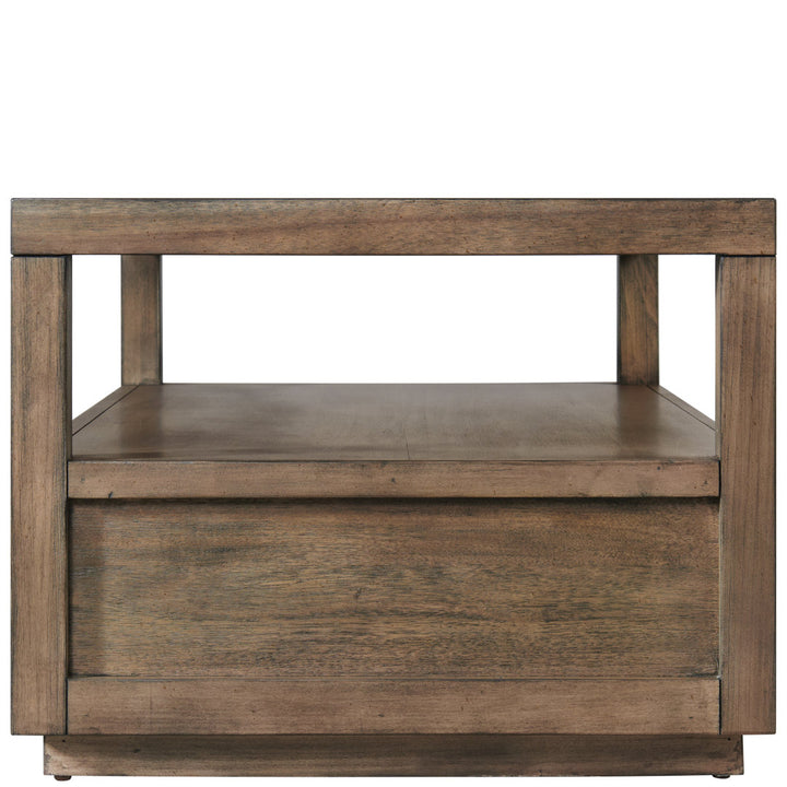 Vincenta Block Coffee Table with Storage Birch Lane™