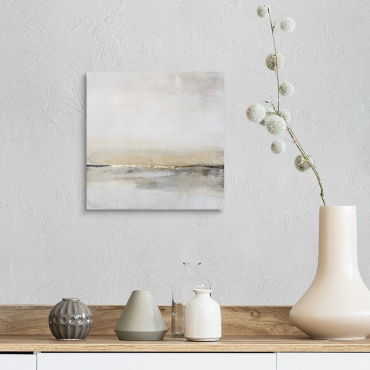 Horizontal Flow I by Tim O'Toole - Painting Print on Canvas Steelside™ Size: 12" H x 12" W Format: Wrapped Canvas