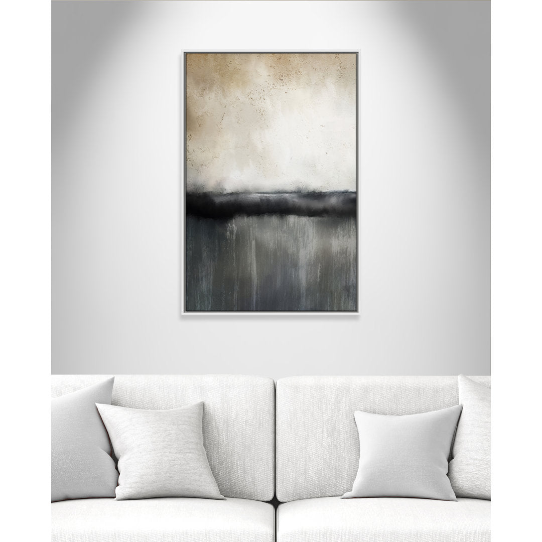 Sunset by Kimberly Allen Print Joss & Main Size: 37.5" H x 25.5" W x 2" D Format: White Framed Canvas