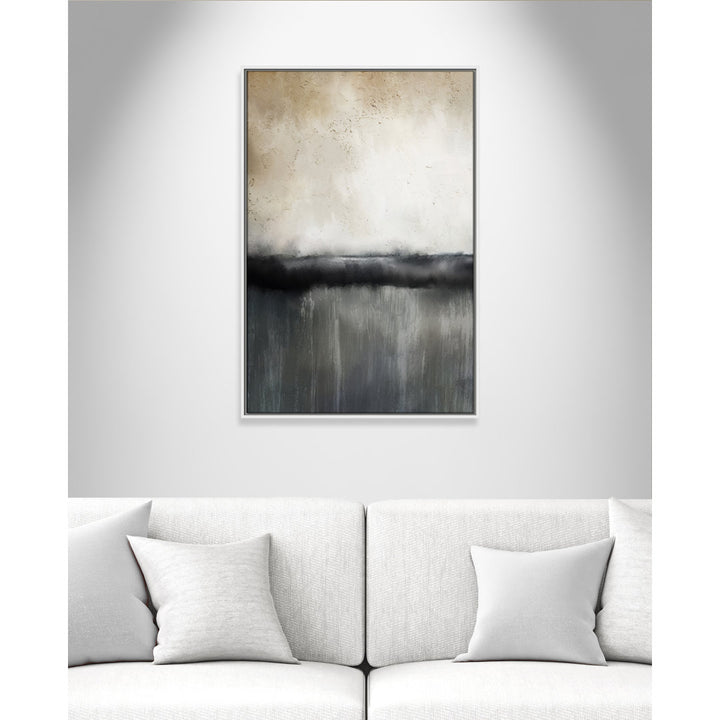 Sunset by Kimberly Allen Print Joss & Main Size: 37.5" H x 25.5" W x 2" D Format: White Framed Canvas
