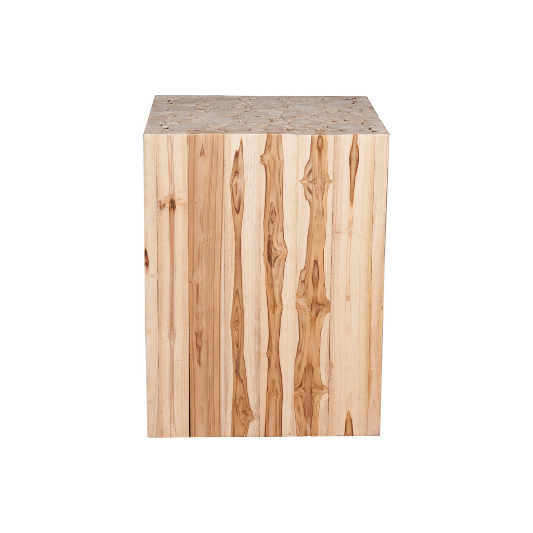 Jelle Solid Wood Coffee Table Millwood Pines