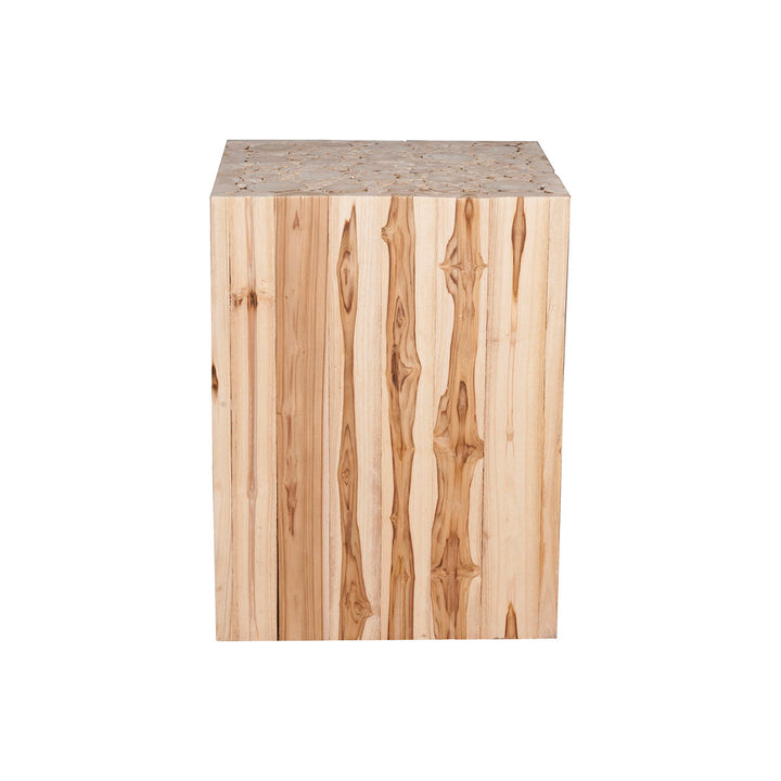 Jelle Solid Wood Coffee Table Millwood Pines