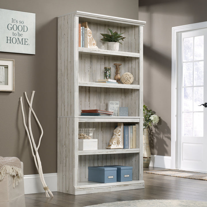 Alexsia 69.76" H x 35.28" W Standard Bookcase Lark Manor™ Color: White Plank