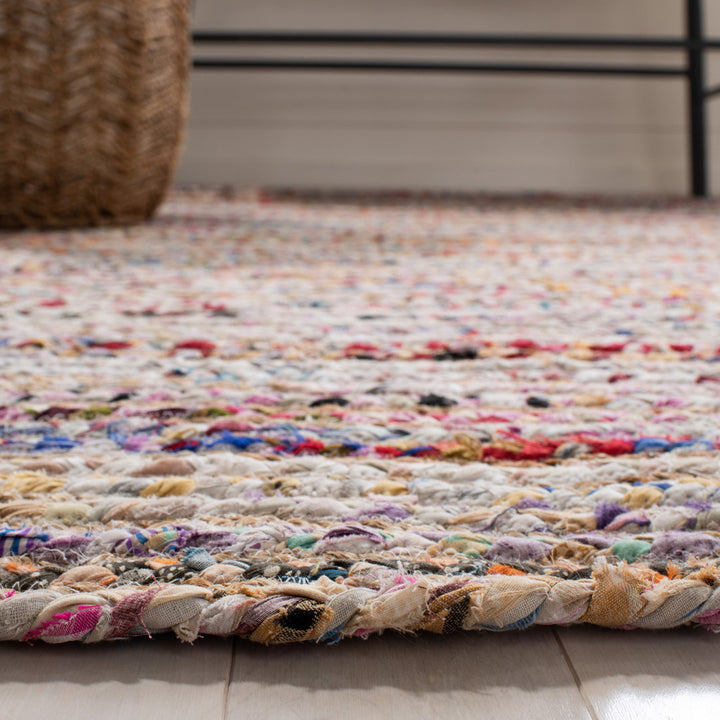 Herzig Hand-Woven Flatweave Cotton Multicolor Area Rug Langley Street® Rug Size: Runner 2'3" x 20'