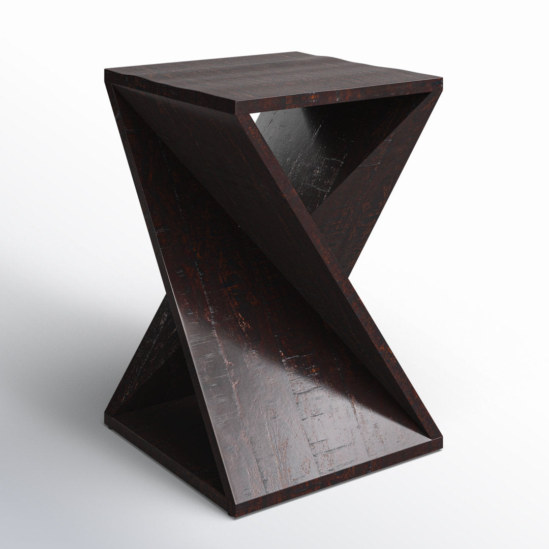 Rivera End Table Joss & Main Color: Espresso