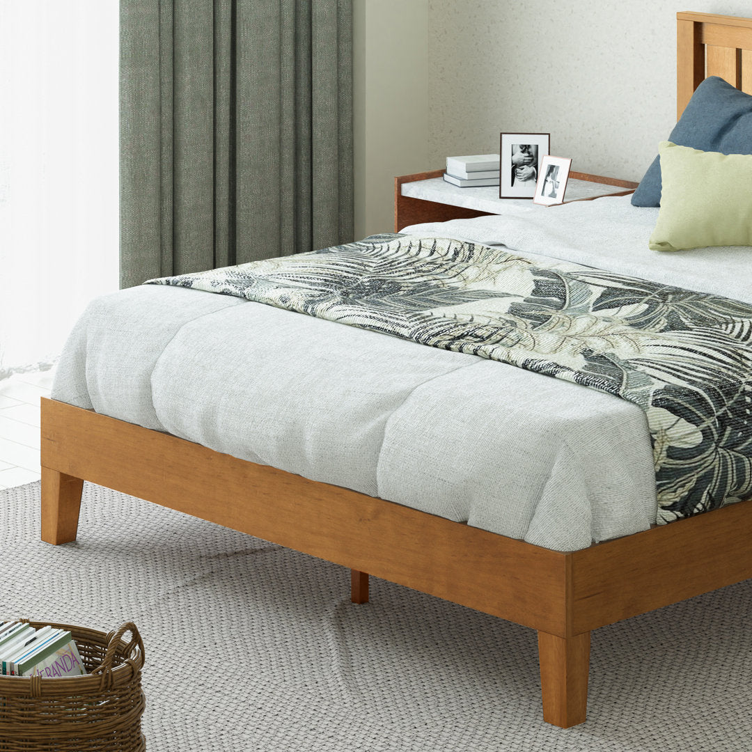 Morgan Hill Platform Bed Loon Peak® Size: Queen