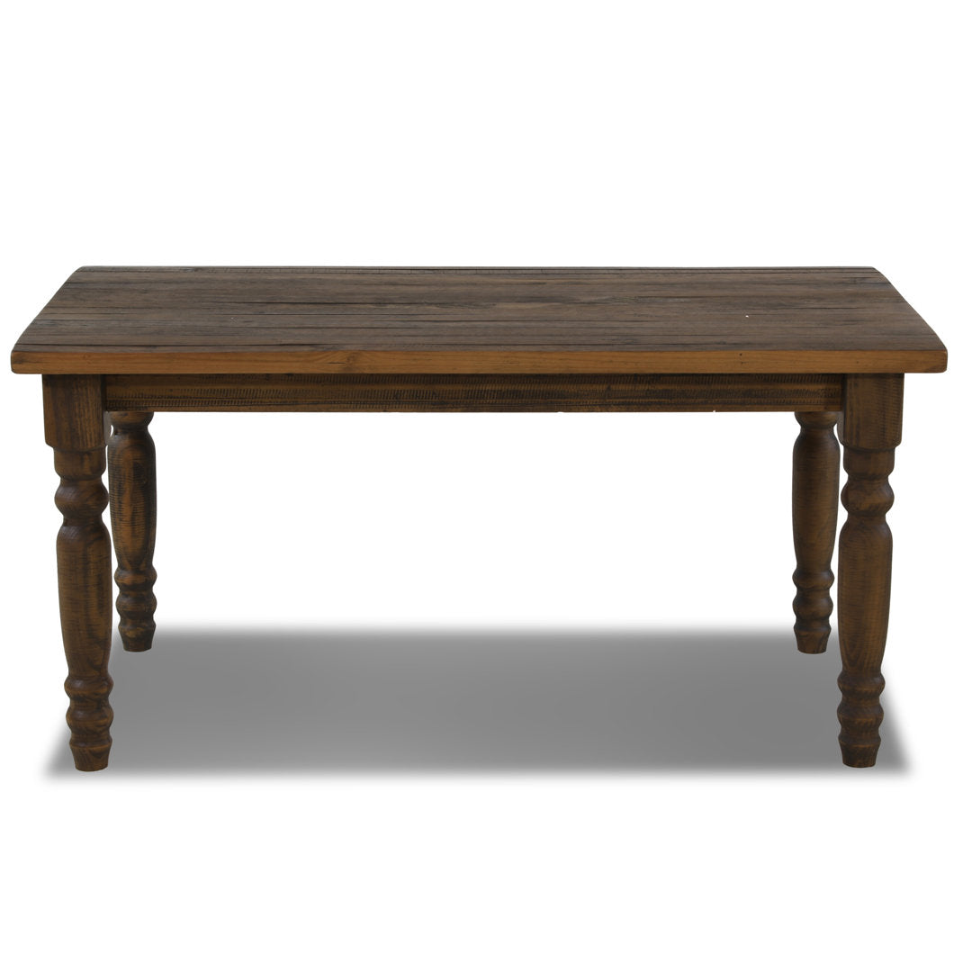 Valerie Dining Table Grain Wood Furniture Color: Rustic Walnut