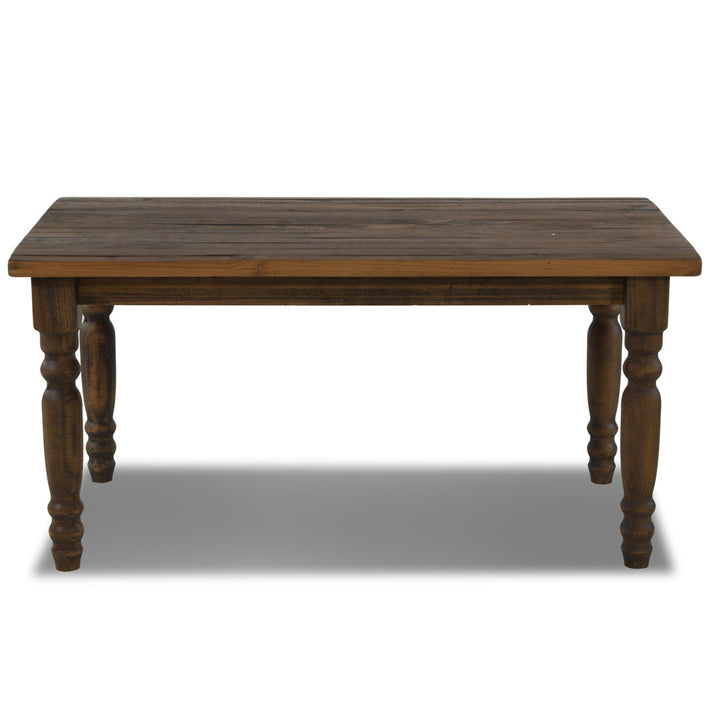 Valerie Dining Table Grain Wood Furniture Color: Rustic Walnut