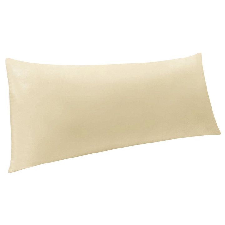 Body Pillow Cover, 1800 Brushed Microfiber Body Pillowcase with Envelope Closure - 20x54 Inches - NTBAY NTBAY Color: Khaki