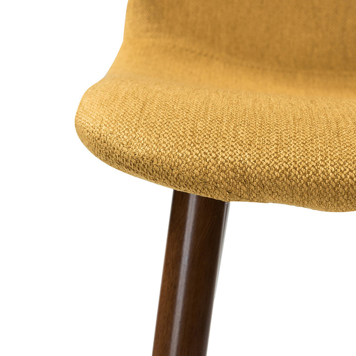 Axia Side Chair (Set of 4) Wade Logan® Upholstery Color: Mustard