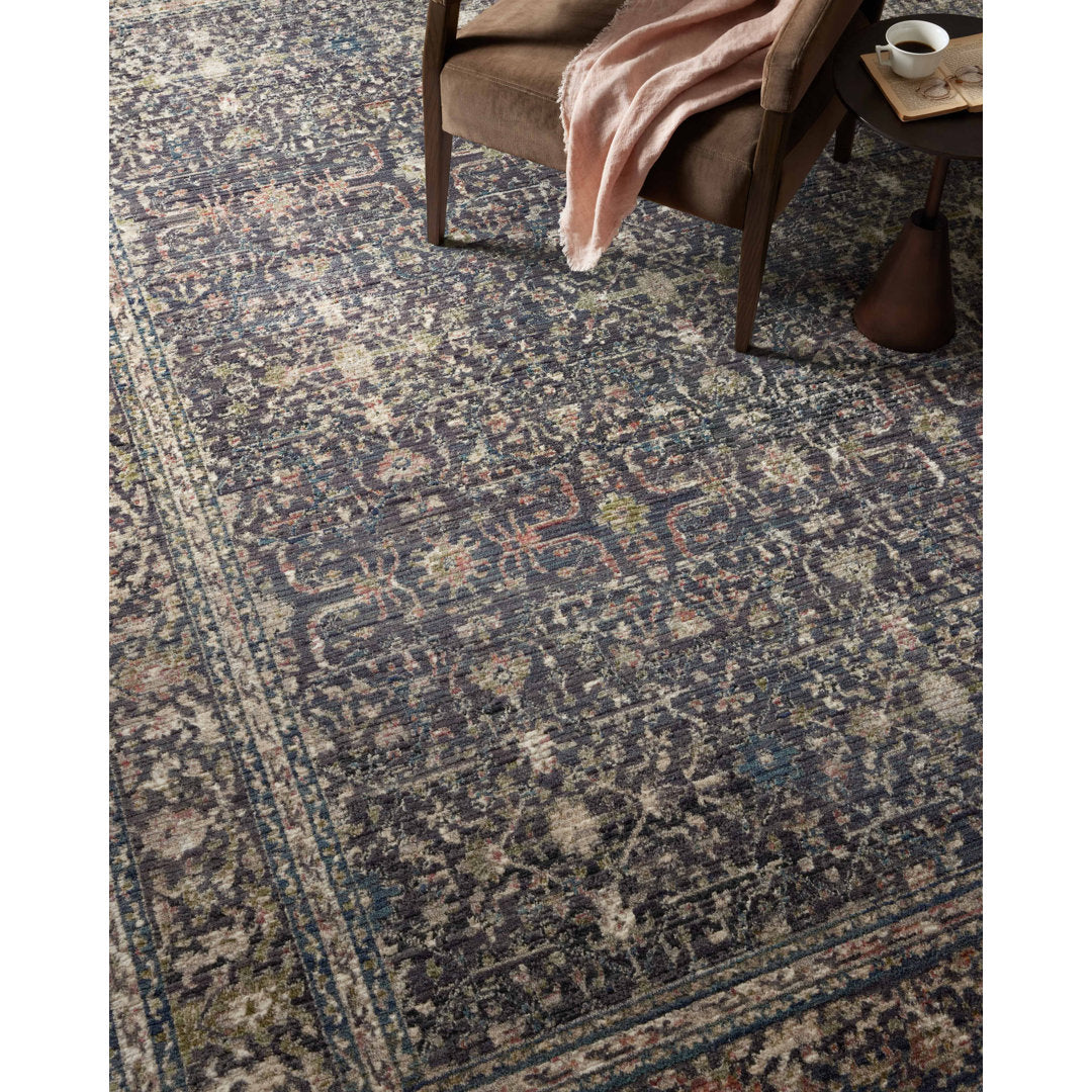 Jean Stoffer x Loloi Bradbury Midnight / Multi Area Rug Jean Stoffer x Loloi Rug Size: Rectangle 9' x 12'