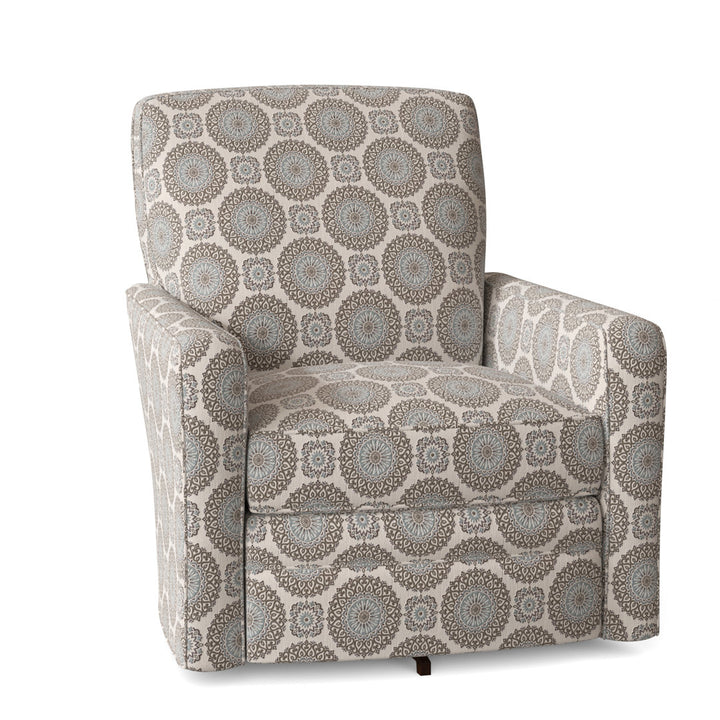 Idana 32" Wide Swivel Armchair Birch Lane™ Arm Covers: Yes, Body Fabric: Brianne 21