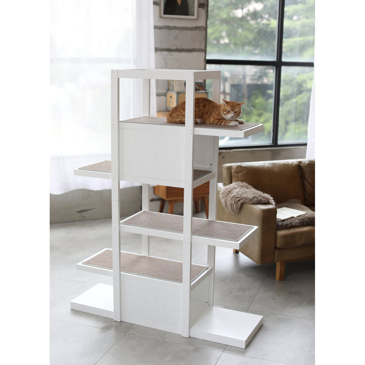 60" Farrington Bookshelf Cat Tree Tucker Murphy Pet™