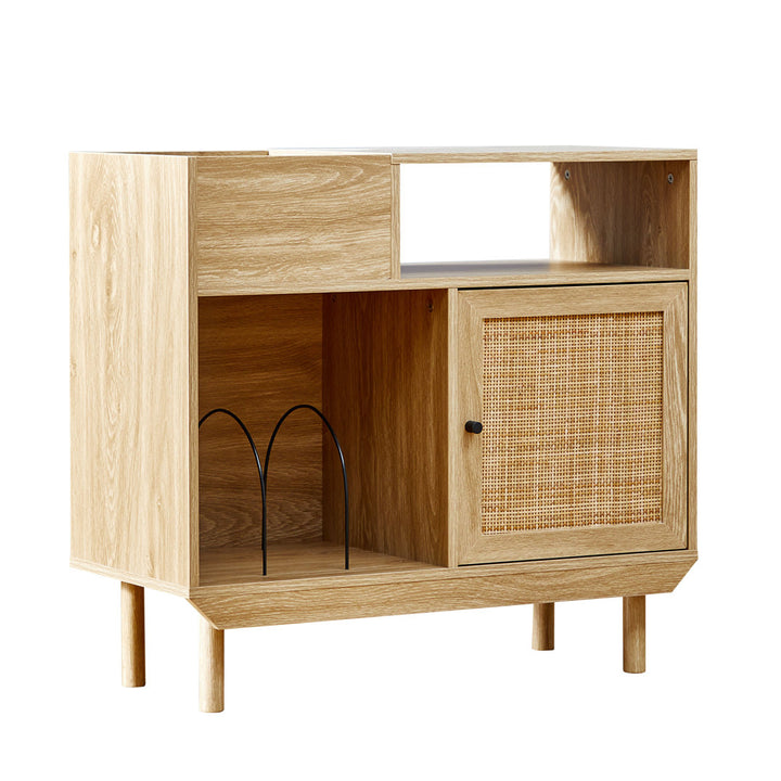 Audio Cabinet Breakwater Bay Color: Natural
