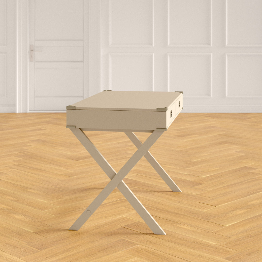 Whetzel Desk Mercury Row® Color: Silver Birch