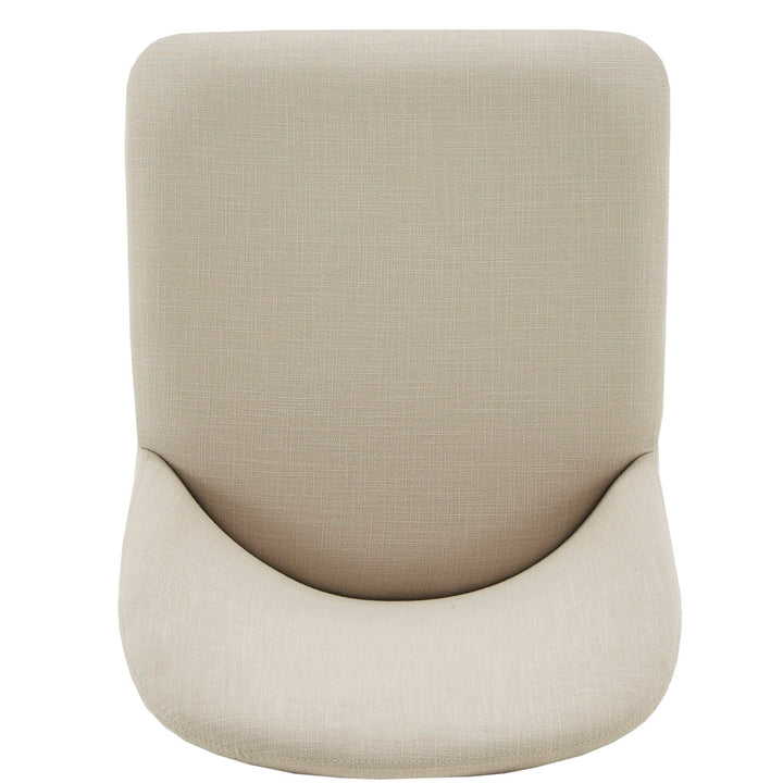 Ainhoa Linen Upholstered Side Chair (Set of 2) Etta Avenue™ Upholstery Color: Beige