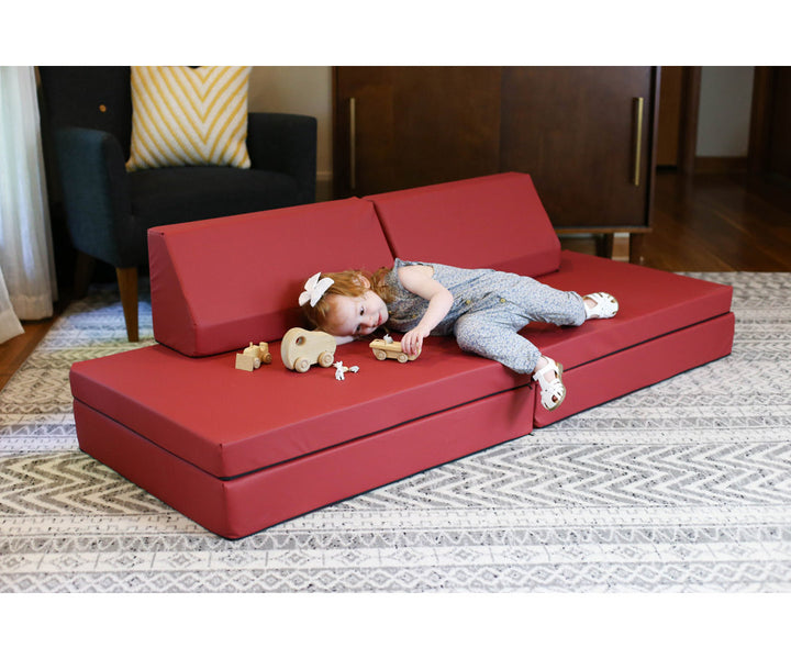 Foamnasium Blocksy Foam Soft Play Piece Foamnasium Color: Enhanced Blocksy Crimson