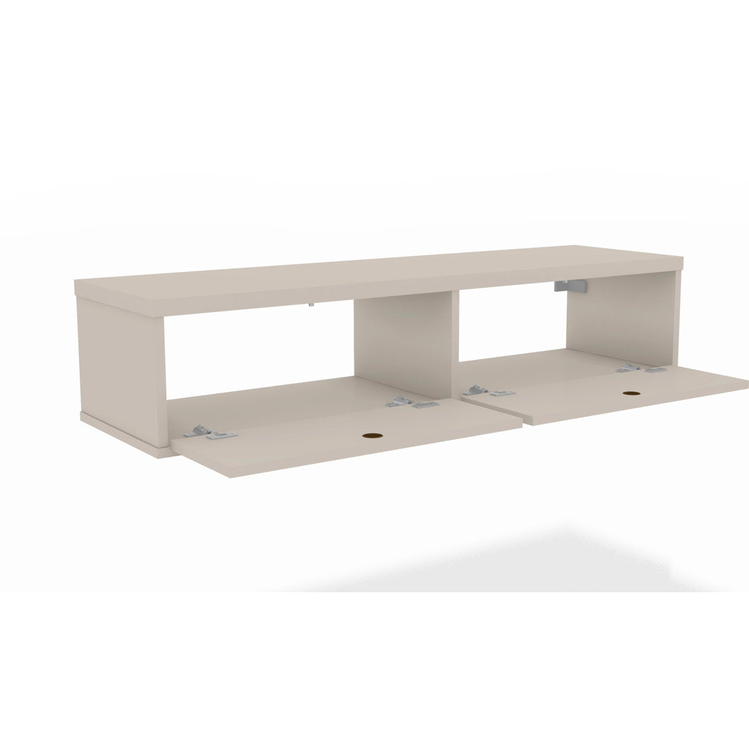 Darryl Floating TV Stand for TVs up to 48" Zipcode Design™ Color: Off White