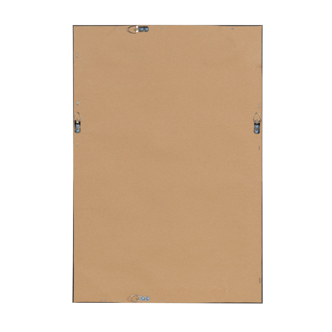 Brucie Framed Wall Mounted Corkboard/Bulletin Board Union Rustic Color: Walnut Brown Size: 27" H x 18" W x 1" D