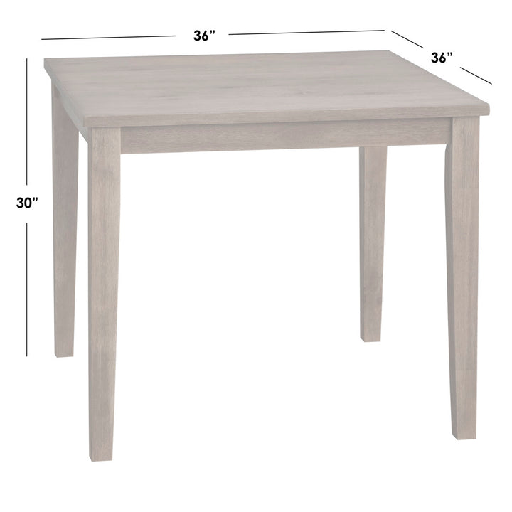 Langner Solid Wood Dining Table Charlton Home®