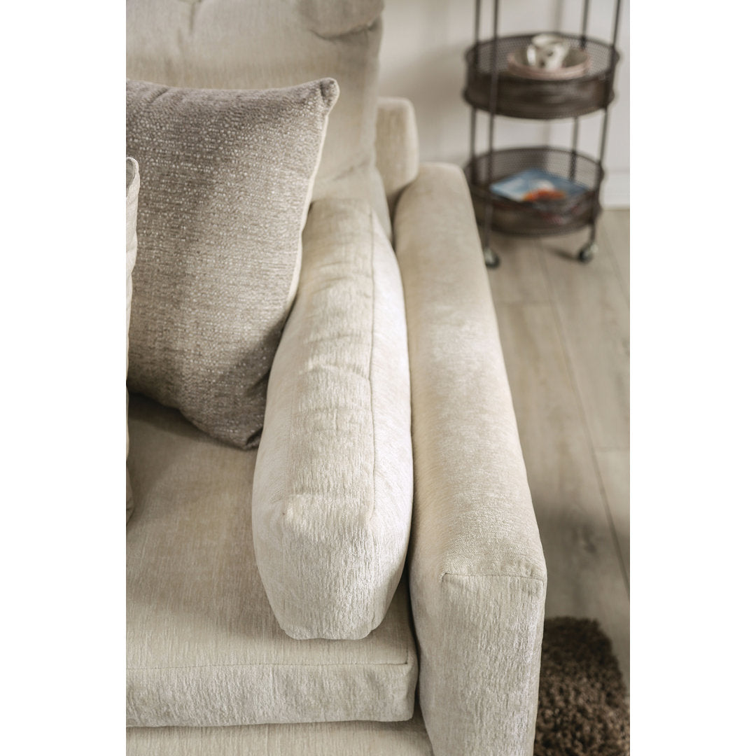 Nicklaus 86.5" Chenille Square Arm Sofa Latitude Run®
