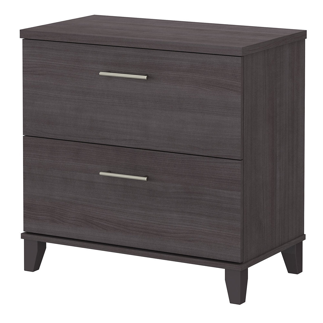 Magomed 2-Drawer Lateral Filing Cabinet Gracie Oaks Color: Storm Gray