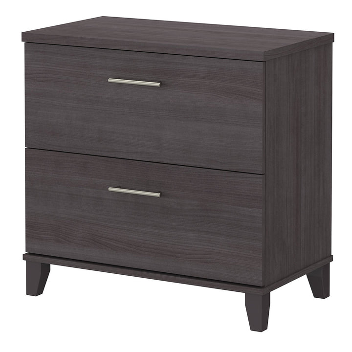 Magomed 2-Drawer Lateral Filing Cabinet Gracie Oaks Color: Storm Gray