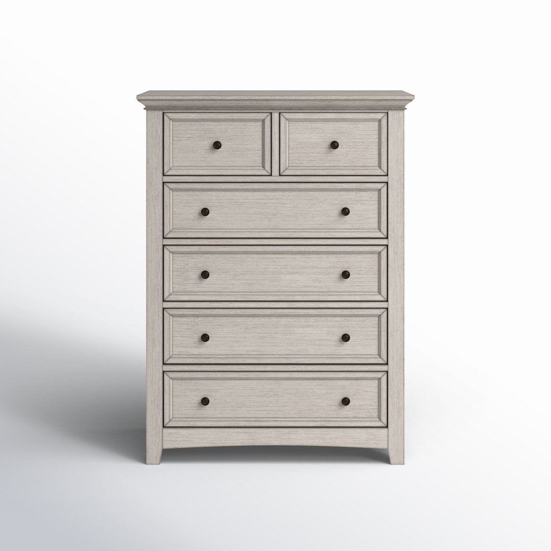 Kingery 6 - Drawer Dresser Three Posts™ Color: Antique White