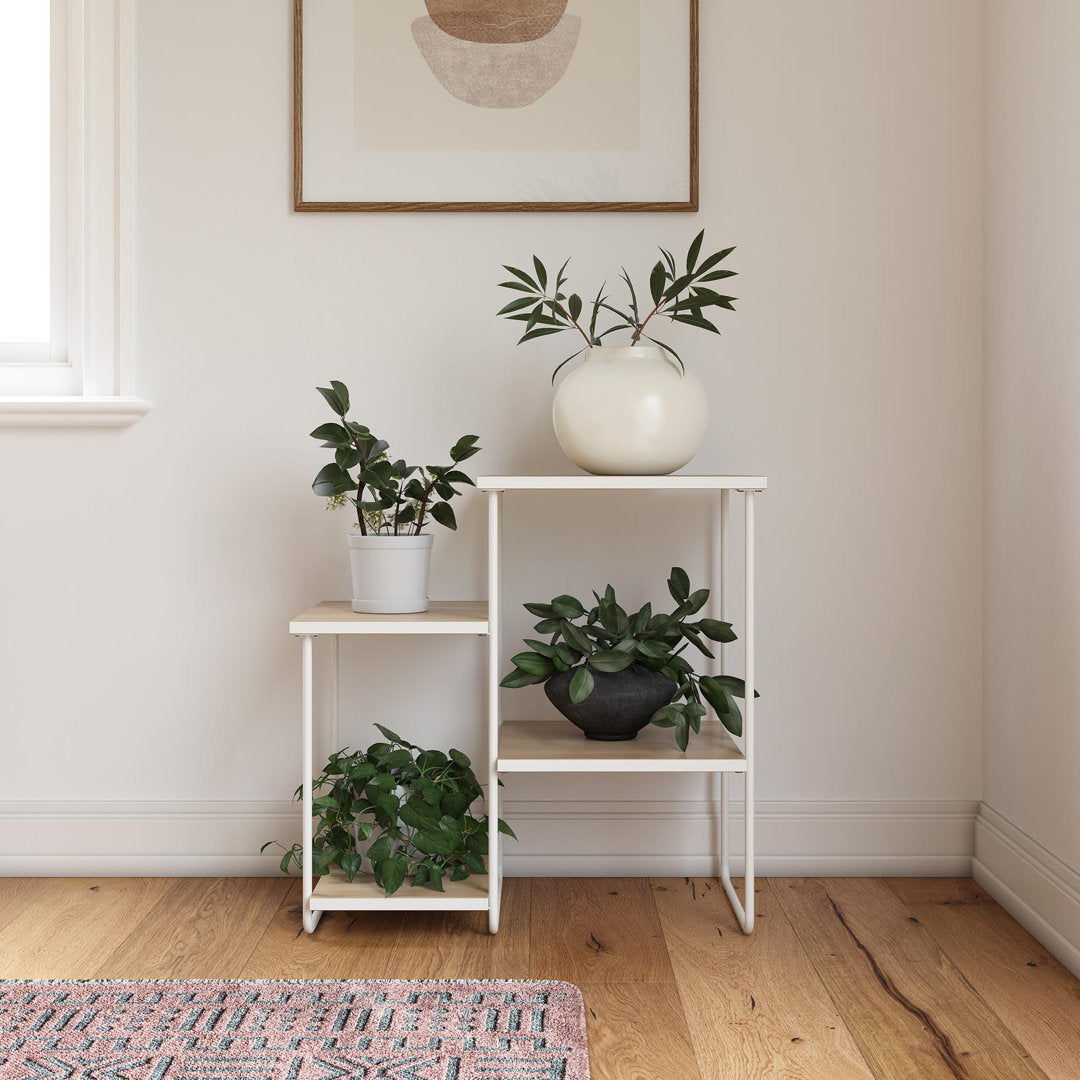 Naloni Rectangular Multi-tiered Plant Stand Latitude Run®