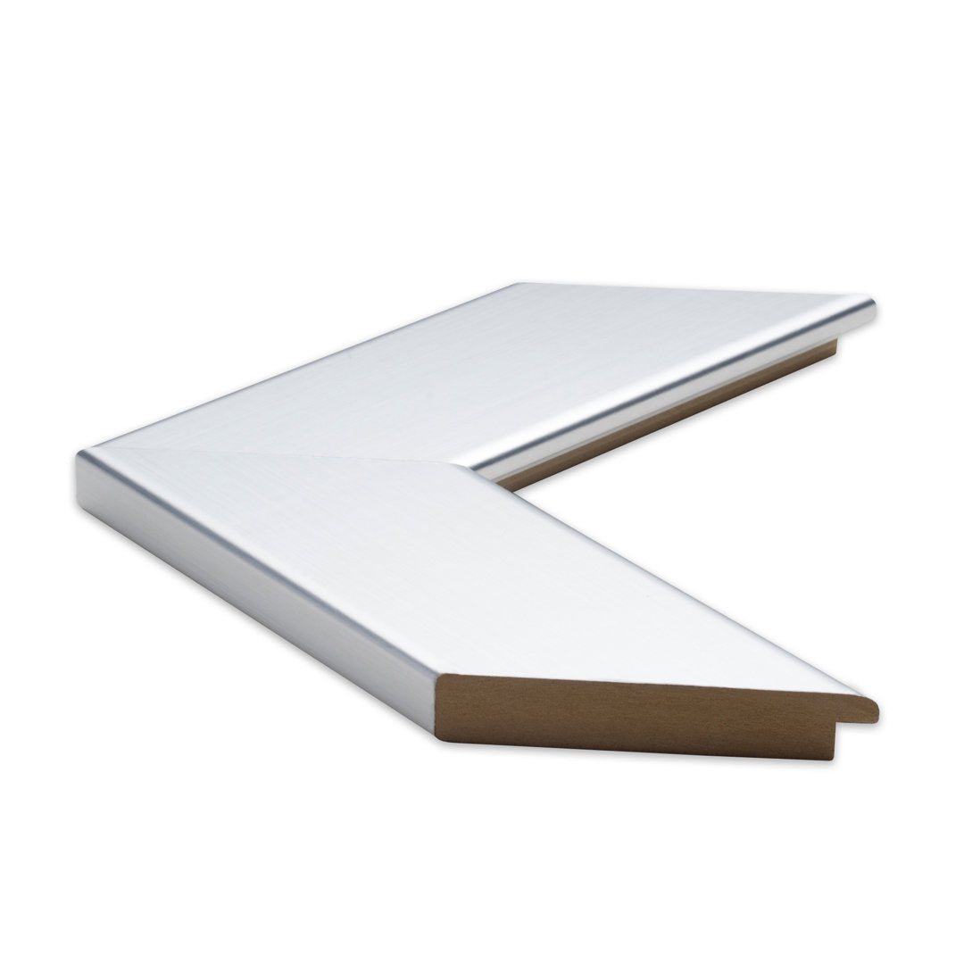 Shmuel Wood Framed with Safety Backing Ideal for Bathroom / Vanity Mirror Wade Logan® Size: 22" x 30" Finish: Brushed Chrome