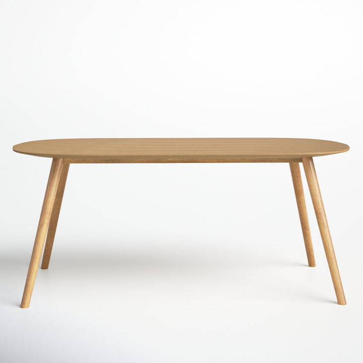 Bray 35" Solid Oak Dining Table AllModern Color: Natural