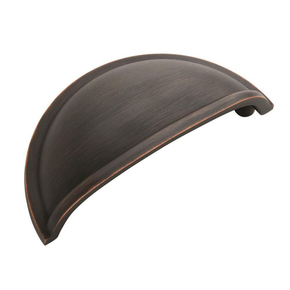 3" Center to Center Cup/Bin Pull Multipack (Set of 10) Amerock Finish: Oil-Rubbed Bronze
