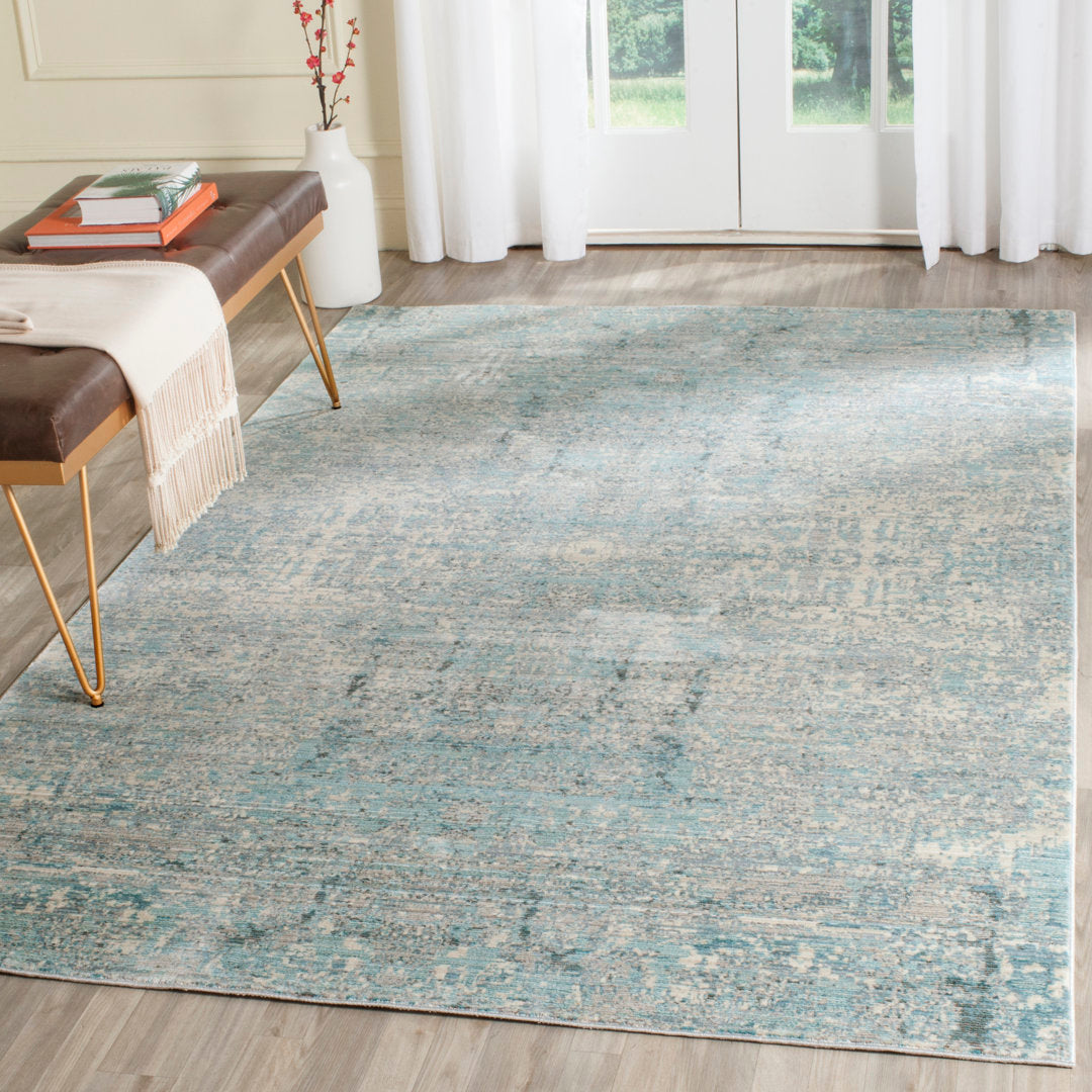 Mailelani Performance Abstract Rug 17 Stories Rug Size: Rectangle 4' x 6'