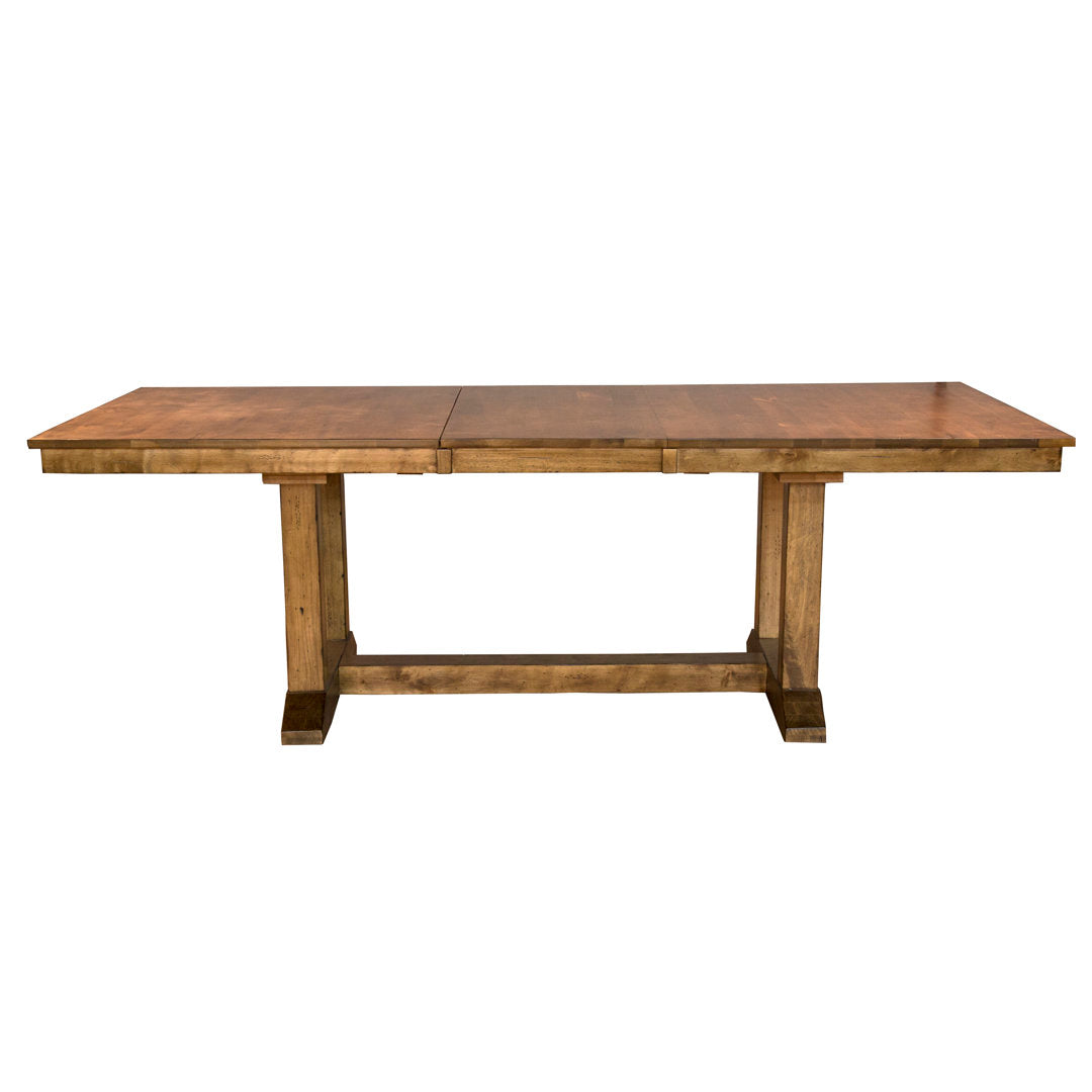 Shaler Extendable Solid Wood Dining Table Laurel Foundry Modern Farmhouse®