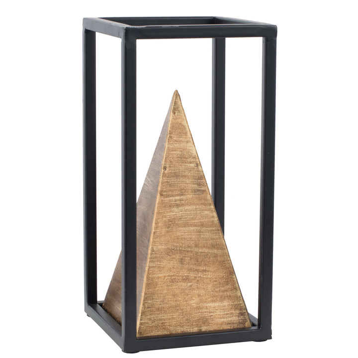 Geurie Iron Pyramid Table Sculpture Wrought Studio™
