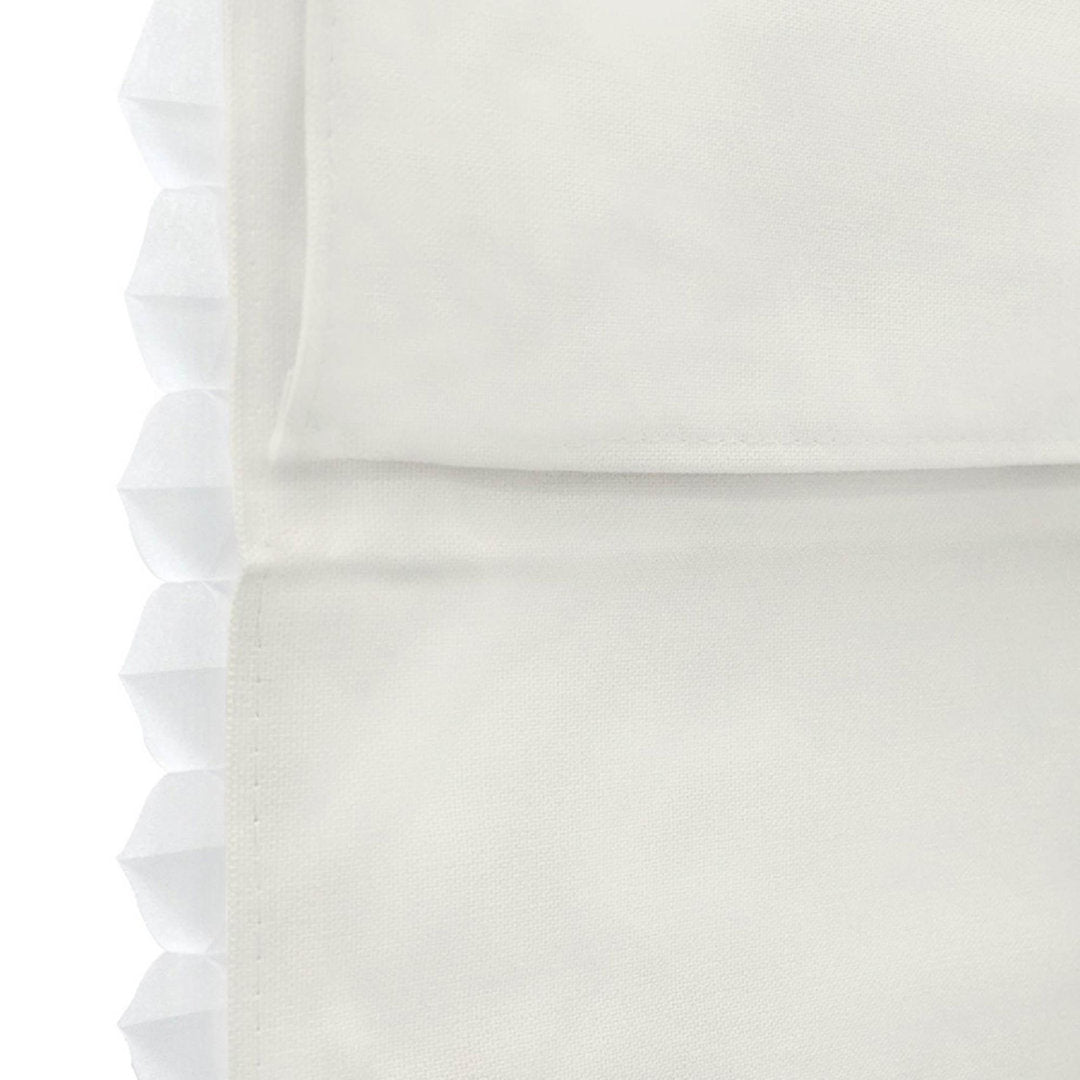 Cordless Blackout 100% Cotton Roman Shade with Cellular Shade Backing Symple Stuff Size: 32"W x 72"L Finish: Ivory