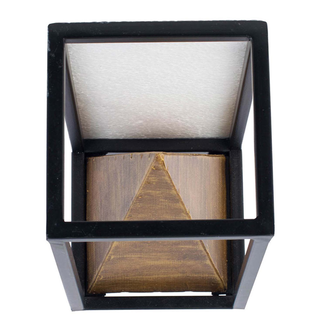Geurie Iron Pyramid Table Sculpture Wrought Studio™