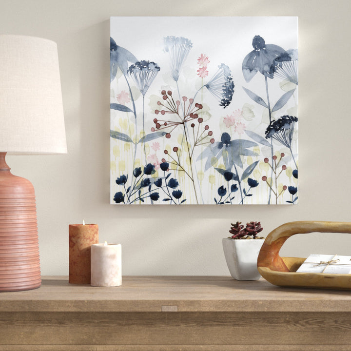 Layered Gardens I by Grace Popp - Wrapped Canvas Painting Print Andover Mills™ Size: 20" H x 20" W