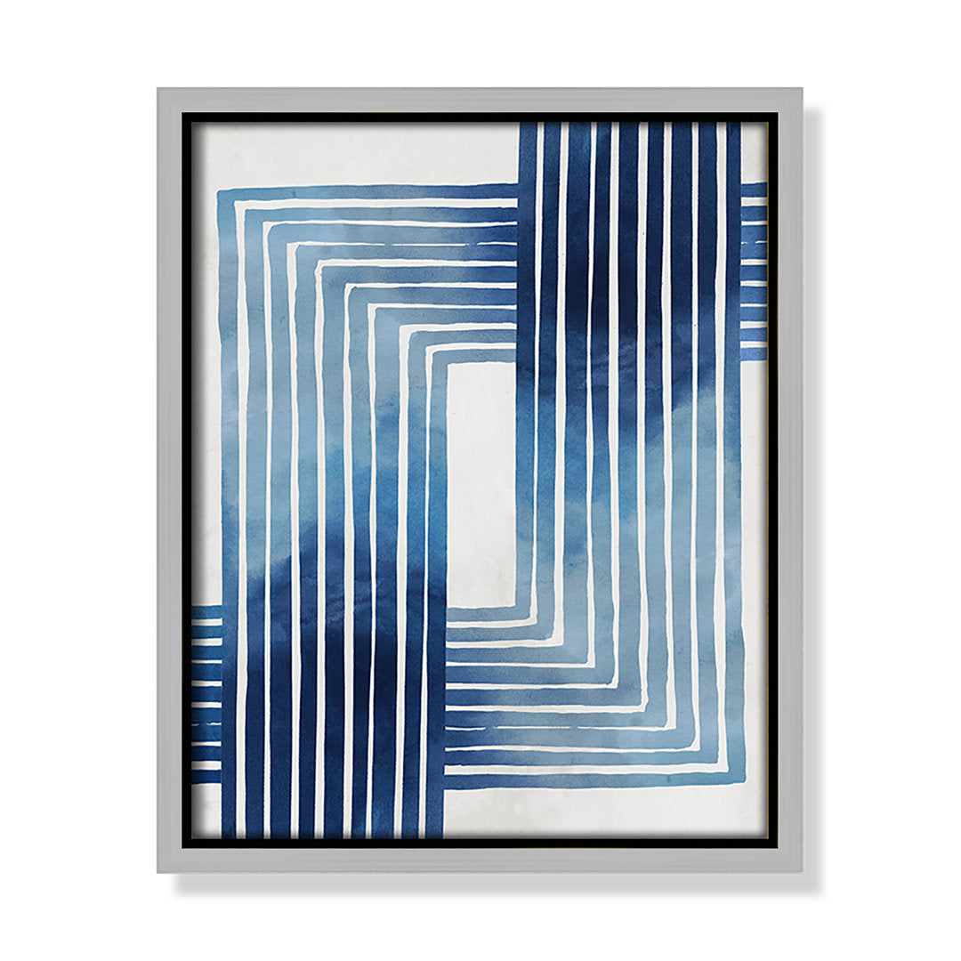 In Unison by Eva Watts - Painting Print Joss & Main Size: 11.5" H x 9.5" W x 2" D Format: Silver Framed Canvas