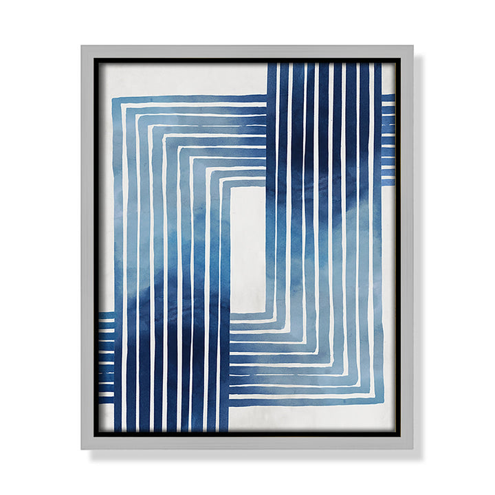 In Unison by Eva Watts - Painting Print Joss & Main Size: 11.5" H x 9.5" W x 2" D Format: Silver Framed Canvas