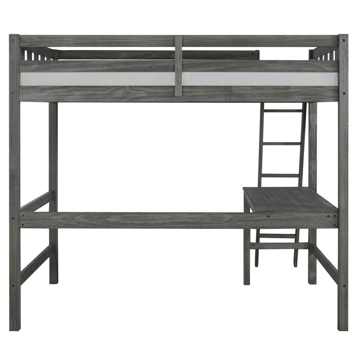 Lynn Twin Panel Loft Bed with Built-in-Desk by Greyleigh? Baby & Kids Greyleigh™ Baby & Kids