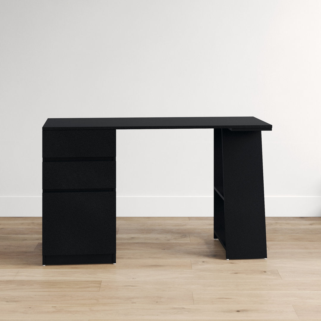 Malgorzata Desk Rebrilliant Finish: Black